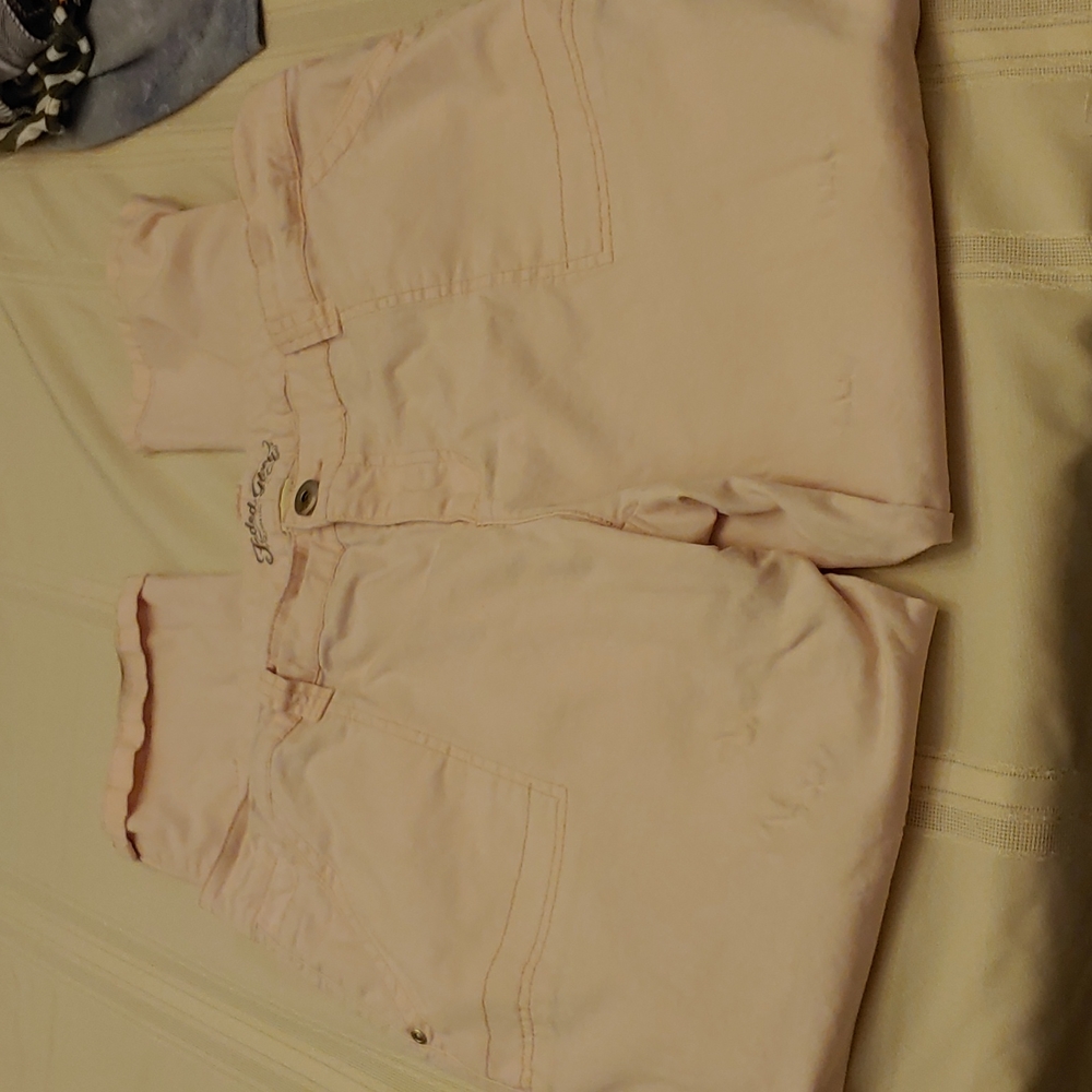 Light pink work pants